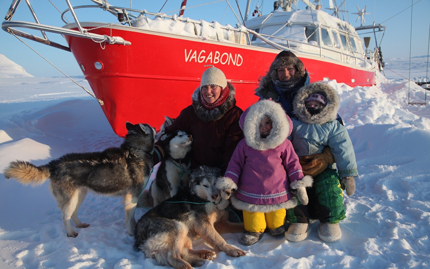 Frostiger Dokumentarfilm 'Vagabond, fünf Jahre für die Eisscholle'.