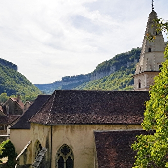 Château Chalon und Baume les Messieurs - 'Plus beaux villages de France' im Jura -