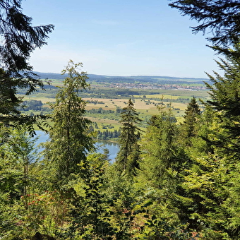 Le sentier de la croix de la bèche - LA RIVIERE-DRUGEON