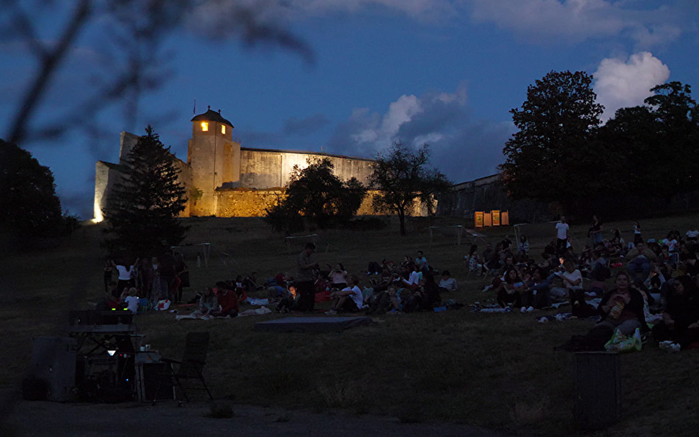 Open-Air-Kino auf der Zitadelle