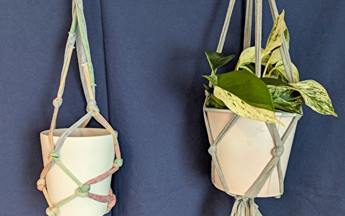 Makramee-Workshop - T-Shirt-Aufhänger