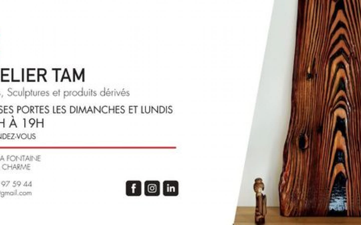 L'ATELIER TAM ouvre ses portes