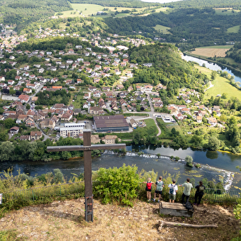 Wanderweg - chatard-kreuz - BAUME-LES-DAMES