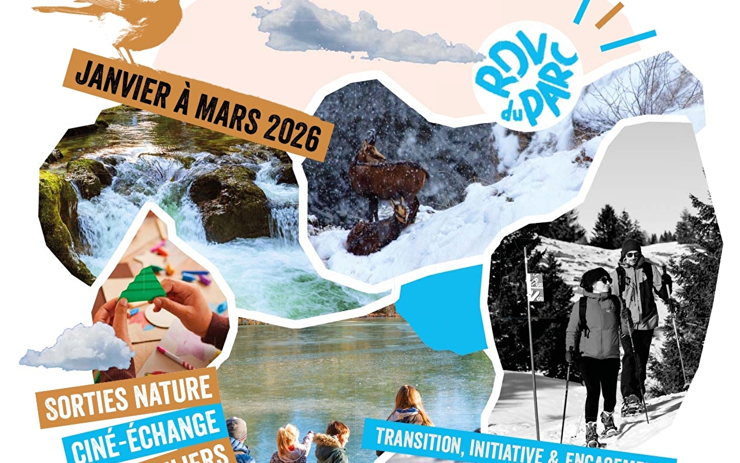 Naturkundliche Exkursionen: Schneeschuhwandern im Herzen der Torfmoore Prémanon 