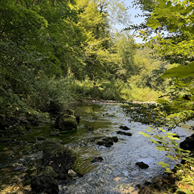 Pfad Entdeckung der zwei Quellen - Val de Cusance