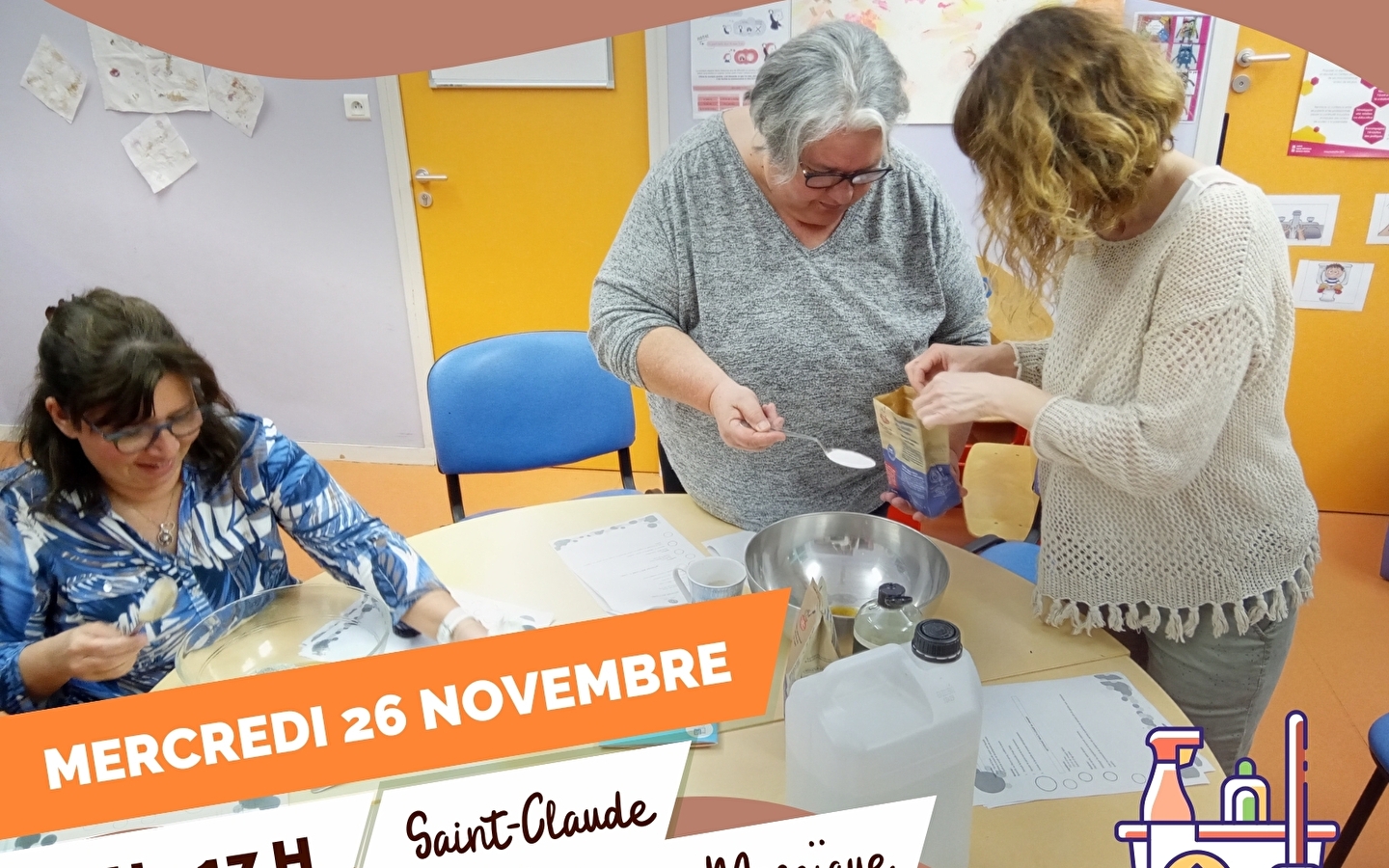 Entdeckungs-Workshop: Reinigungsmittel - Putzen ohne (sich) zu vergiften!