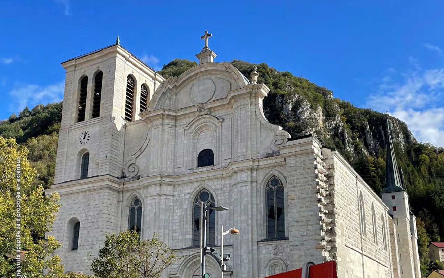 Familienbesuch - Kathedrale von Saint-Claude