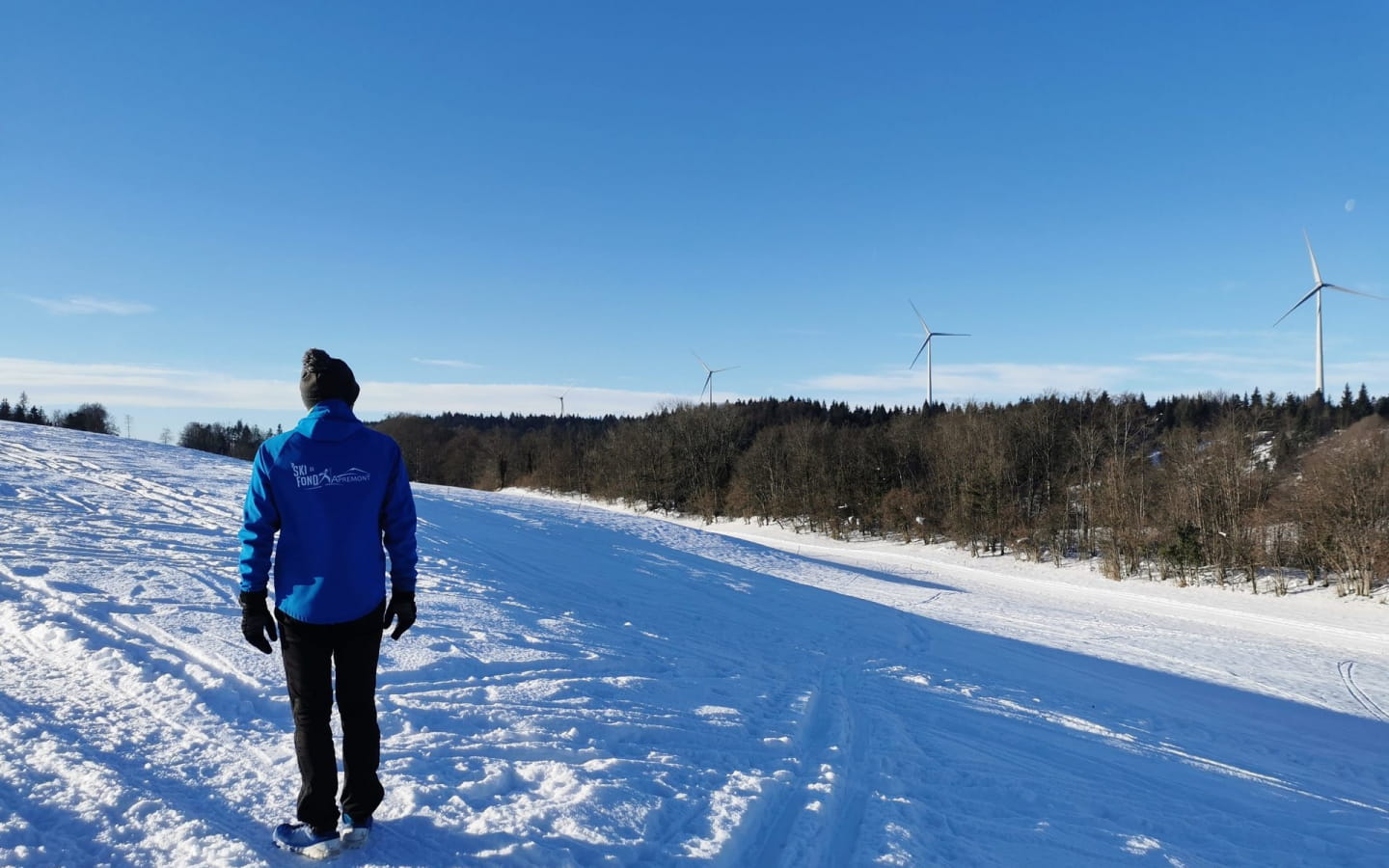 Piste verte de ski nordique - Les Prés d’en Haut
