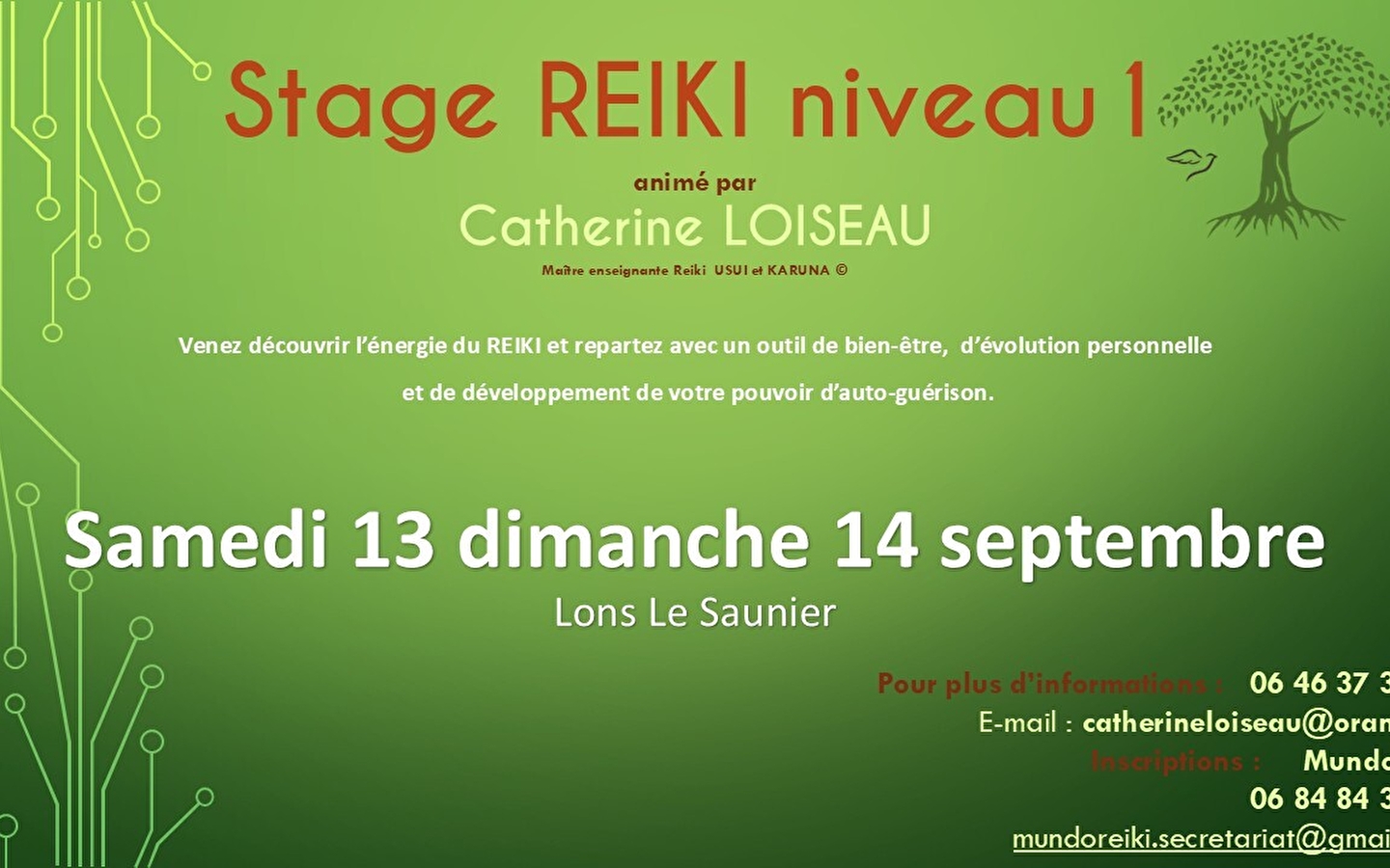 Reiki Usui 1. Grad Lehrgang