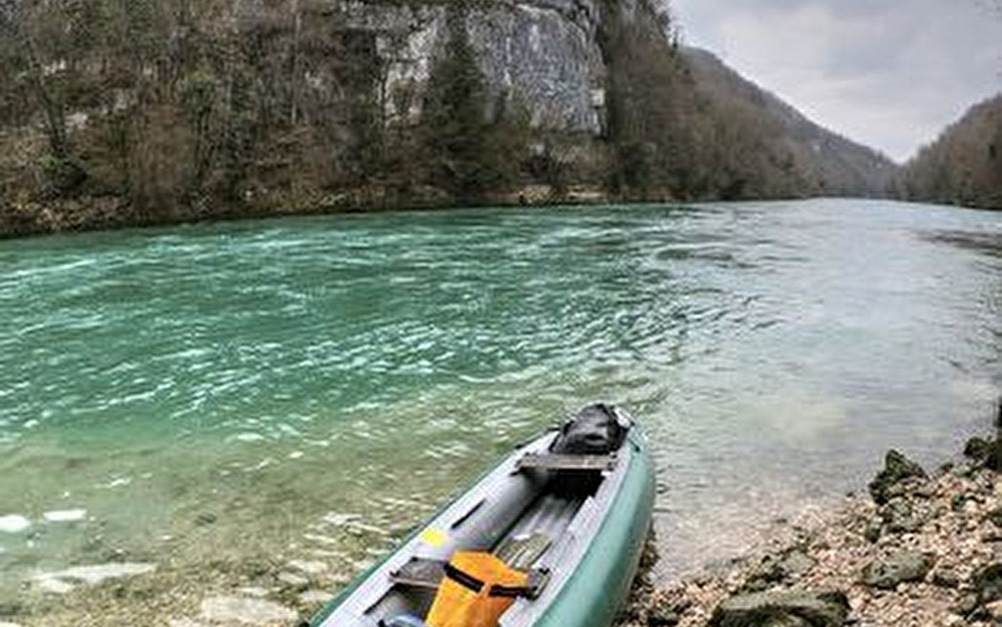 Canoë kayak avec Randovive : les carrières de Pierre Blanche