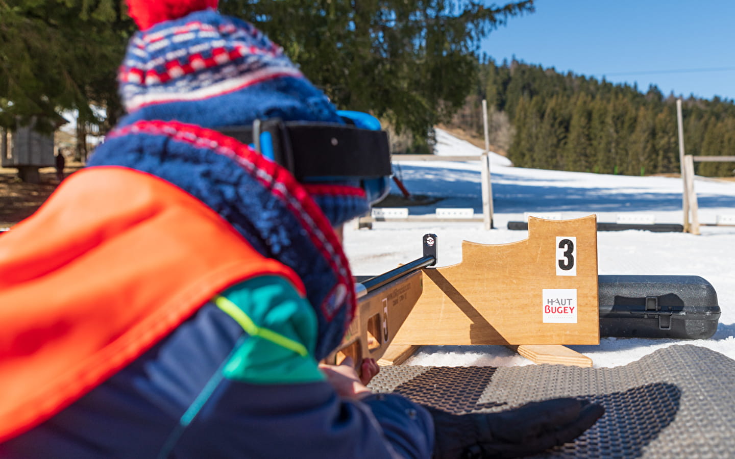 Instants hiver - Einführung in Biathlon und Lasergewehrschießen