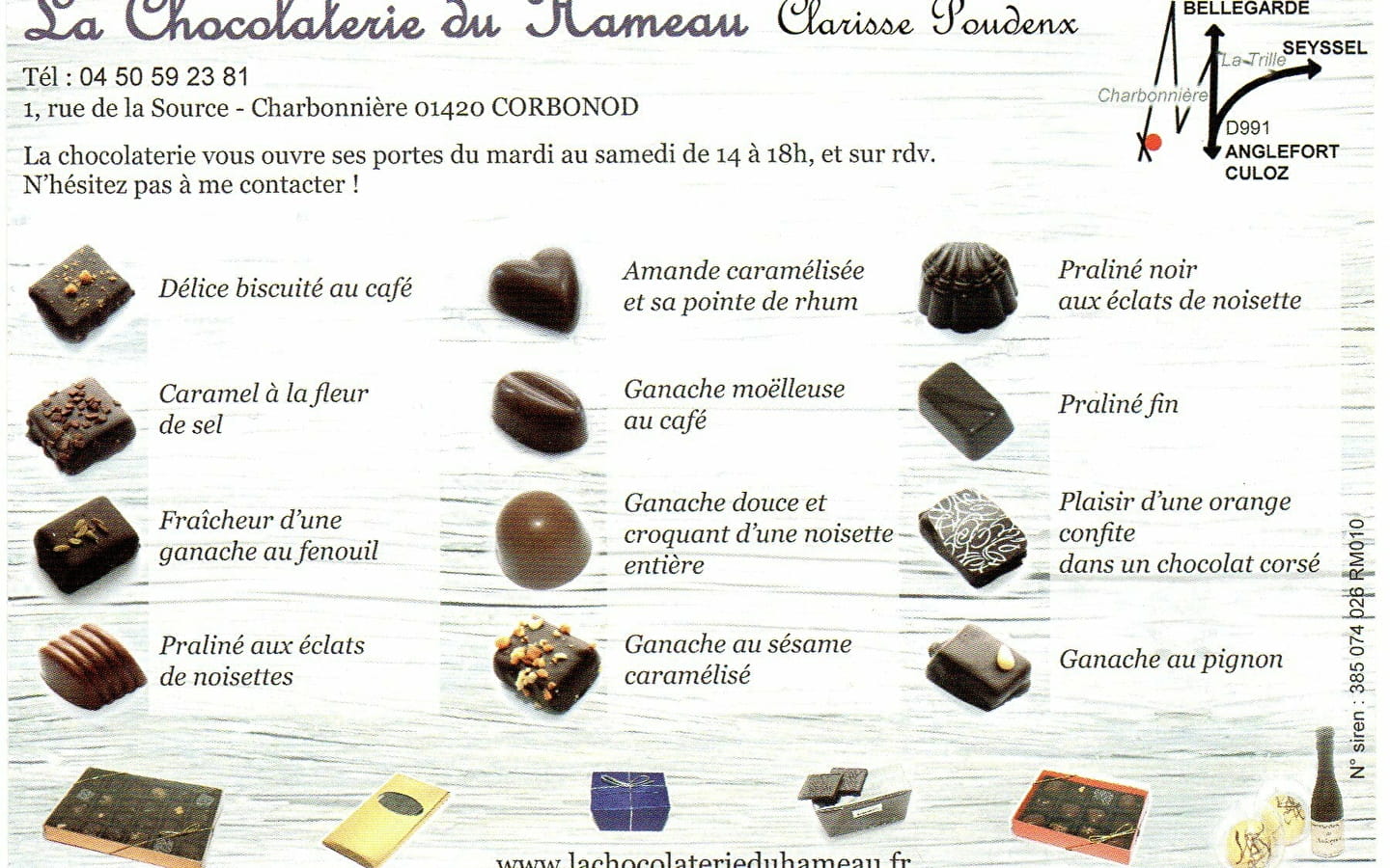 Ateliers chocolat à la Chocolaterie du Hameau