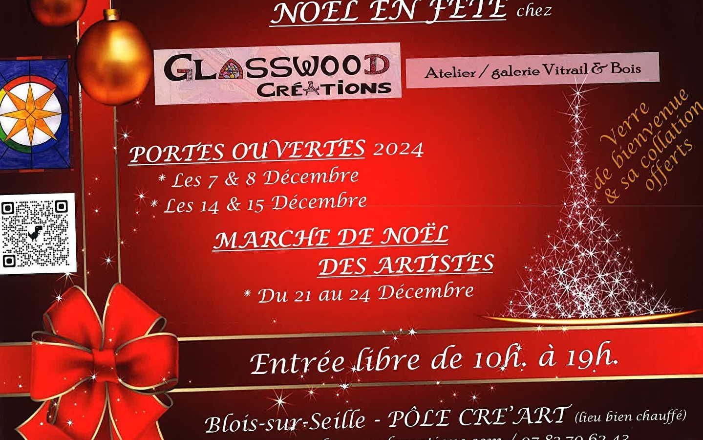 Festliche Weihnachten bei Glasswood Creations