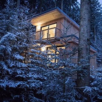 Le Domaine de l'Authentique - Les Cabanes Perchées - FOURNET-BLANCHEROCHE