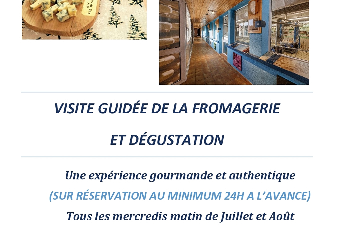 Fromagerie du Haut-Jura - Geführte Besichtigungen