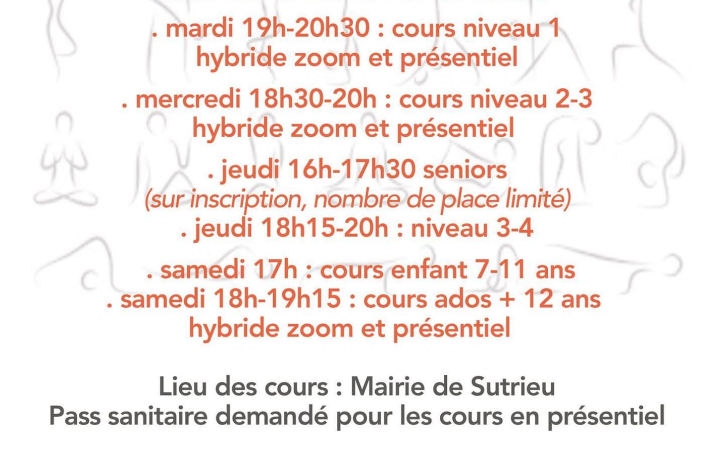 Cours de Yoga Iyengar