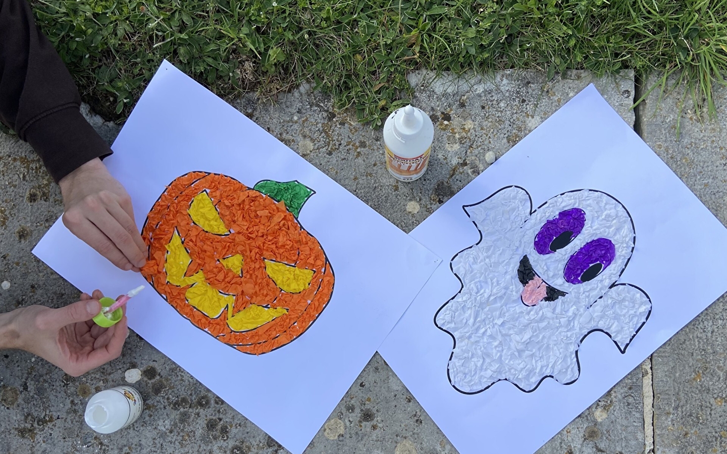 Les JOUX'rnées ensorcelées - Familien-Workshop 'Knitter und Schauder, färbe dein frivoles Monster'.