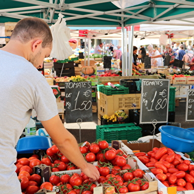 Markt am Samstagmorgen