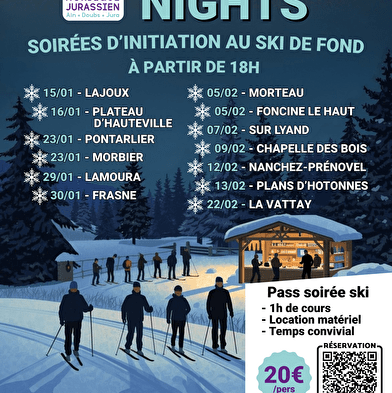 Nordic Nights des Espace Nordique Jurassien