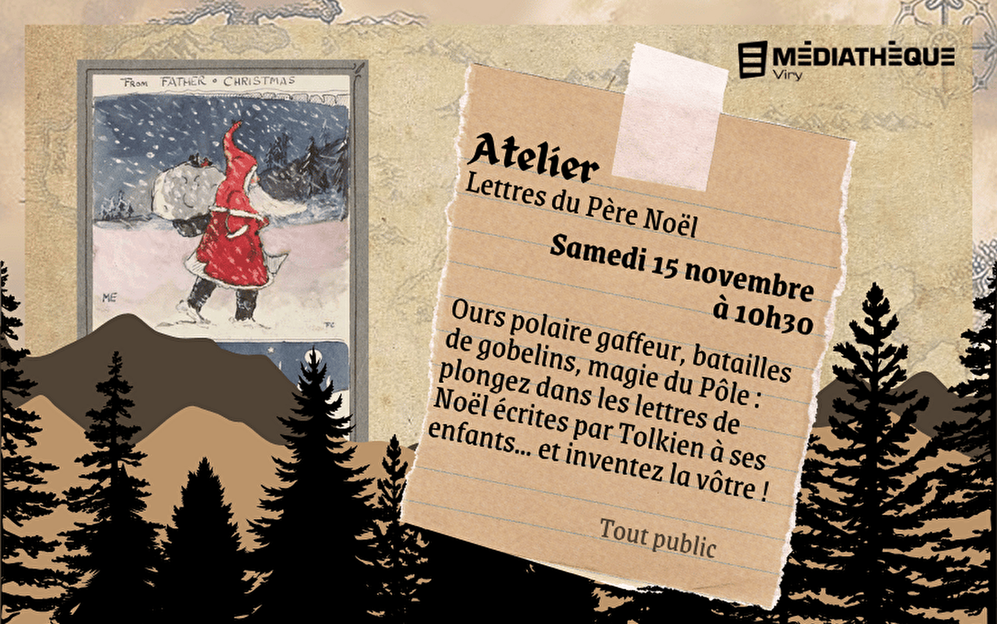 Mediathek Viry: Tolkiens Briefe vom Weihnachtsmann