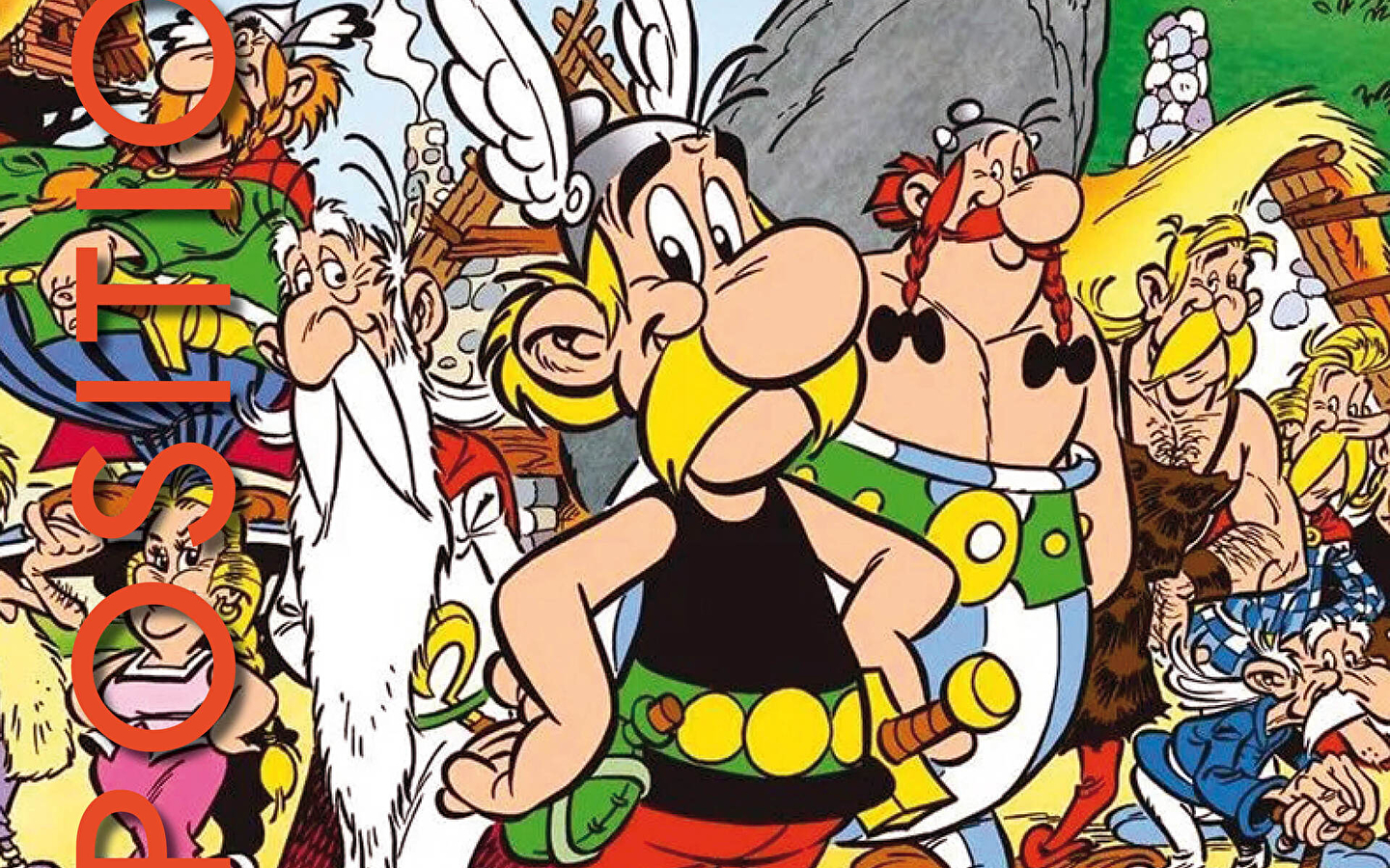 Ausstellung - Asterix-Kinoplakate