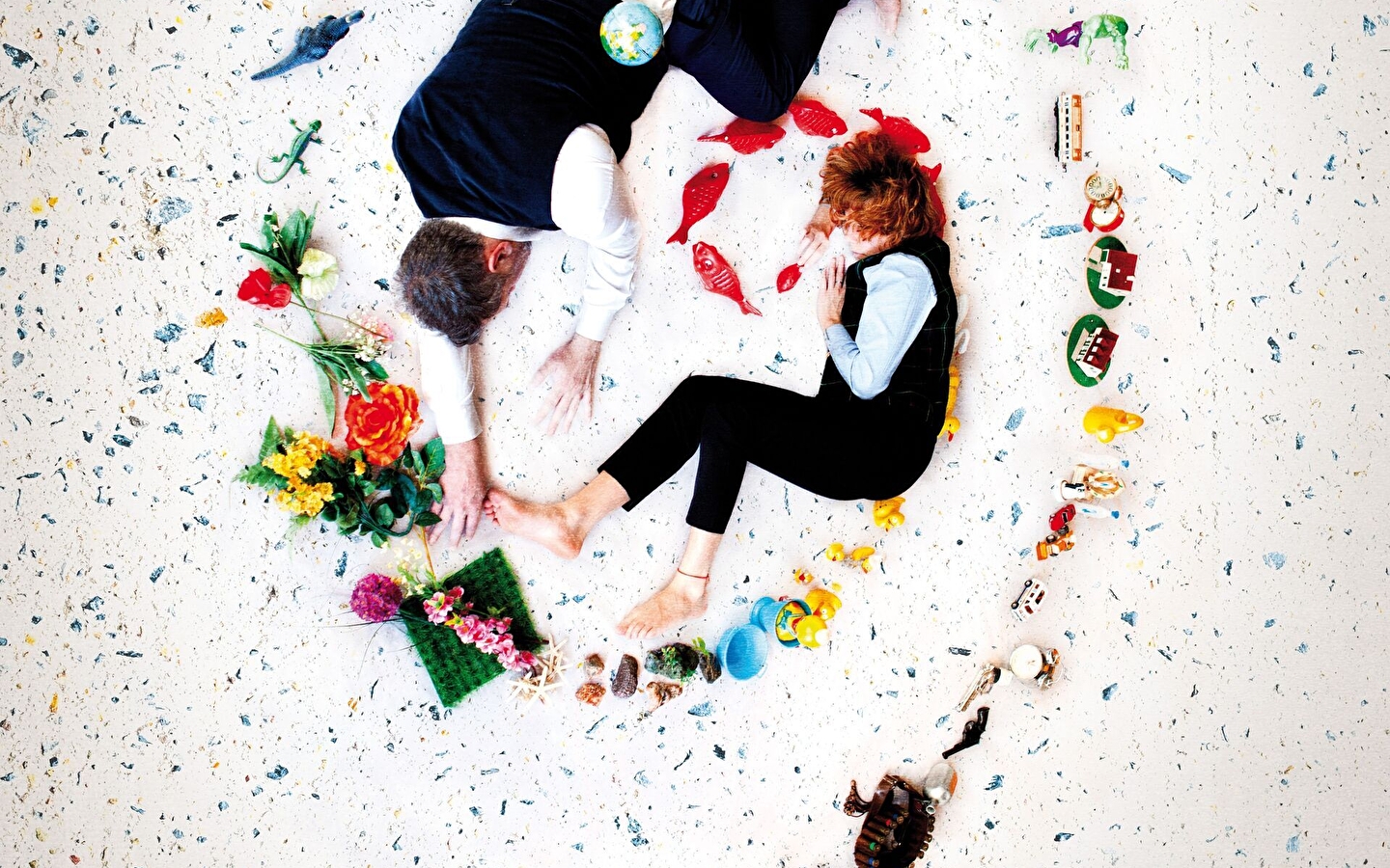 Aufführung 'Creuser la joie' (Freude ausgraben)