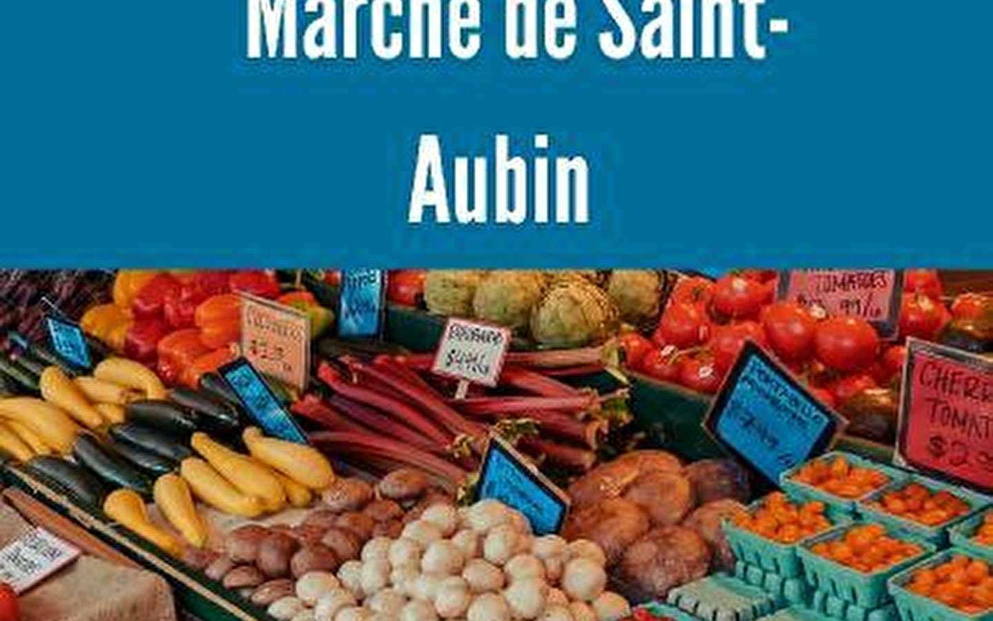 Marché de Saint-Aubin