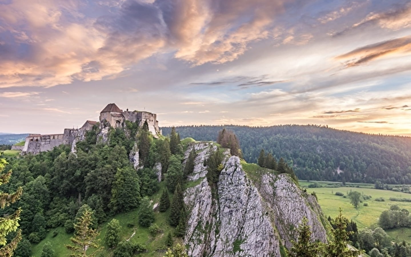 Vortrag über das Château de Joux