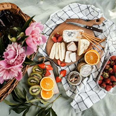 Gourmet-Markt mit Erzeugern