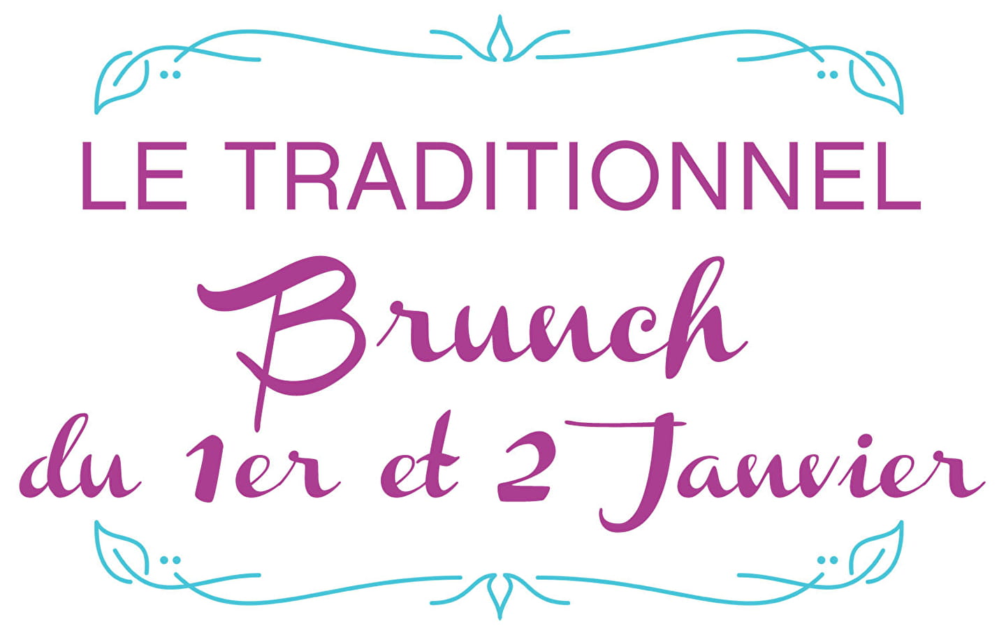 Silvester - Traditioneller Brunch am 1. und 2. Januar