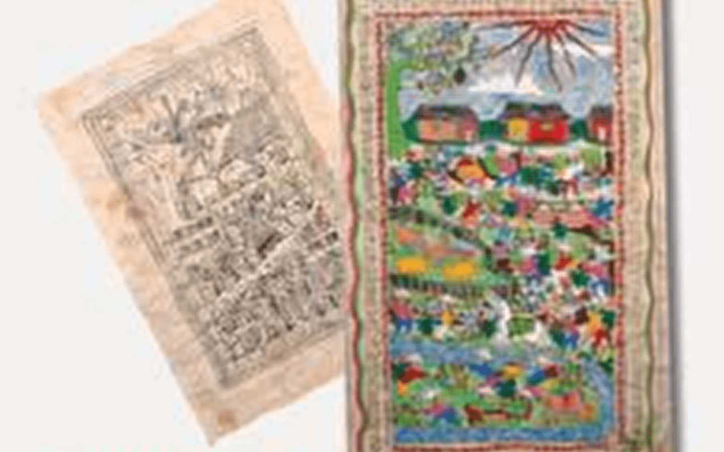 Ausstellung 'Illustrationen auf Amateure-Papier