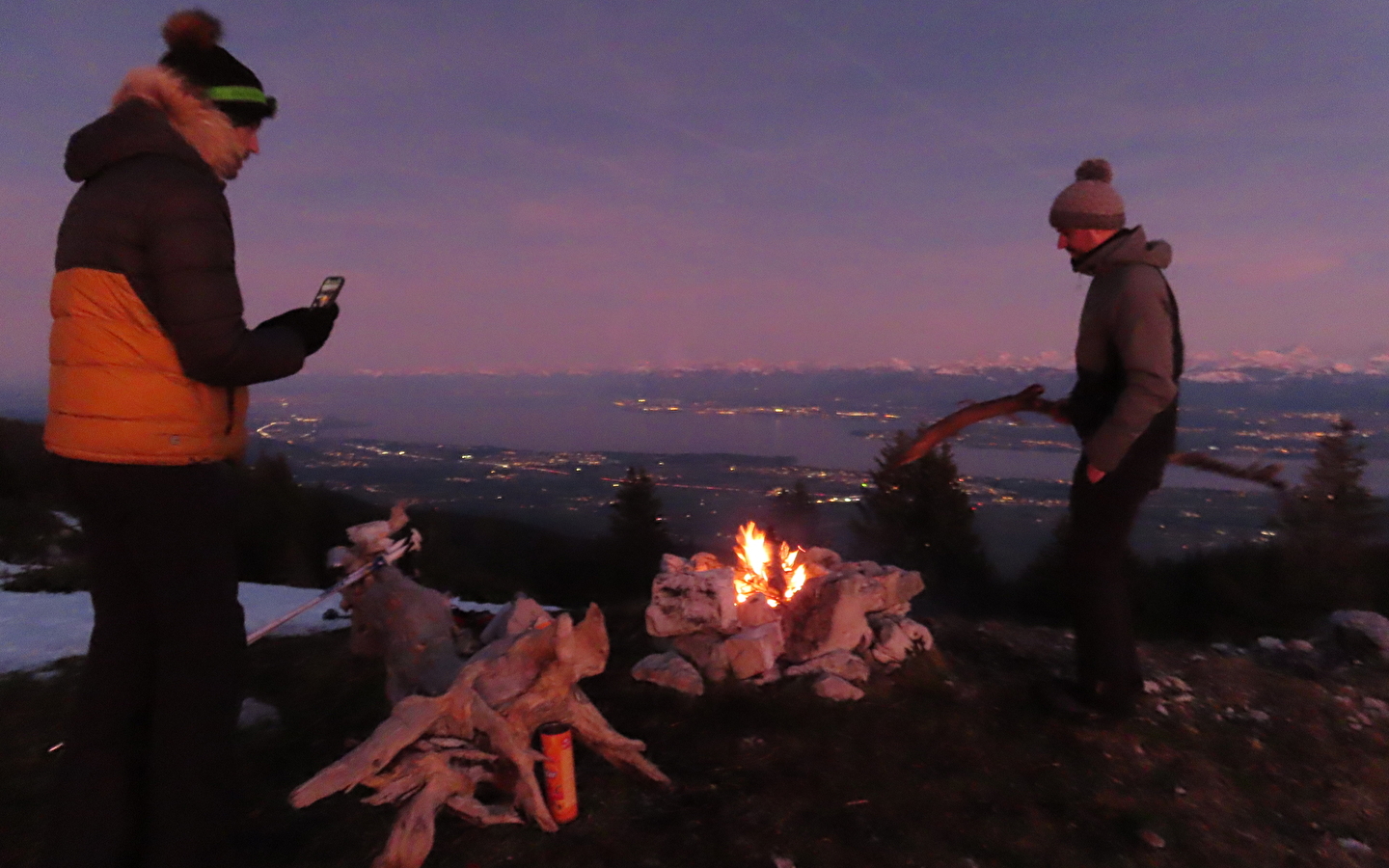 Die Wanderungen - Fondue von besace à comtois