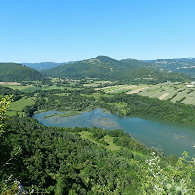 Point de vue des ruines de Montdidier