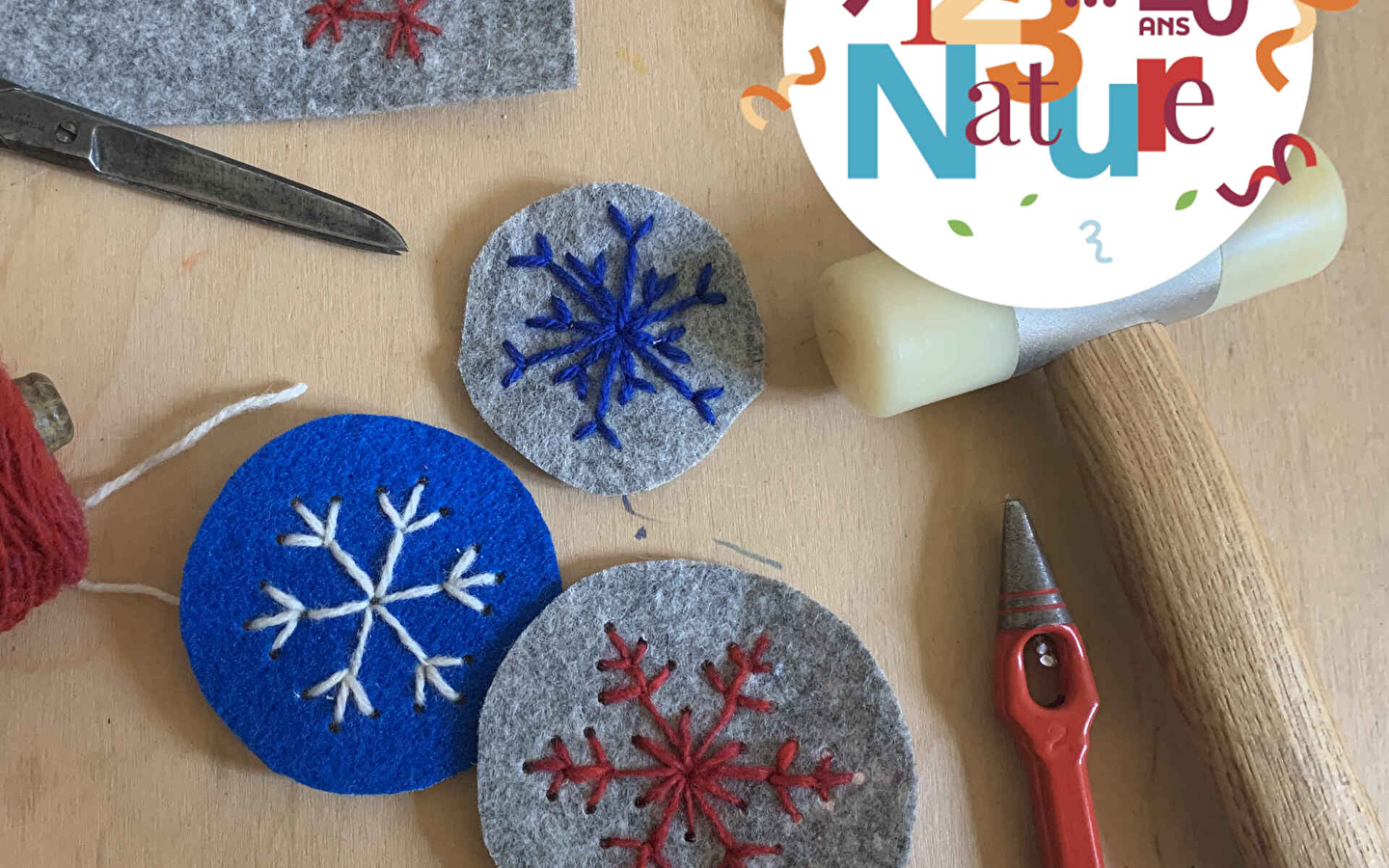 ATELIER zéro déchet 123 NATURE: Weihnachtsdekorationen