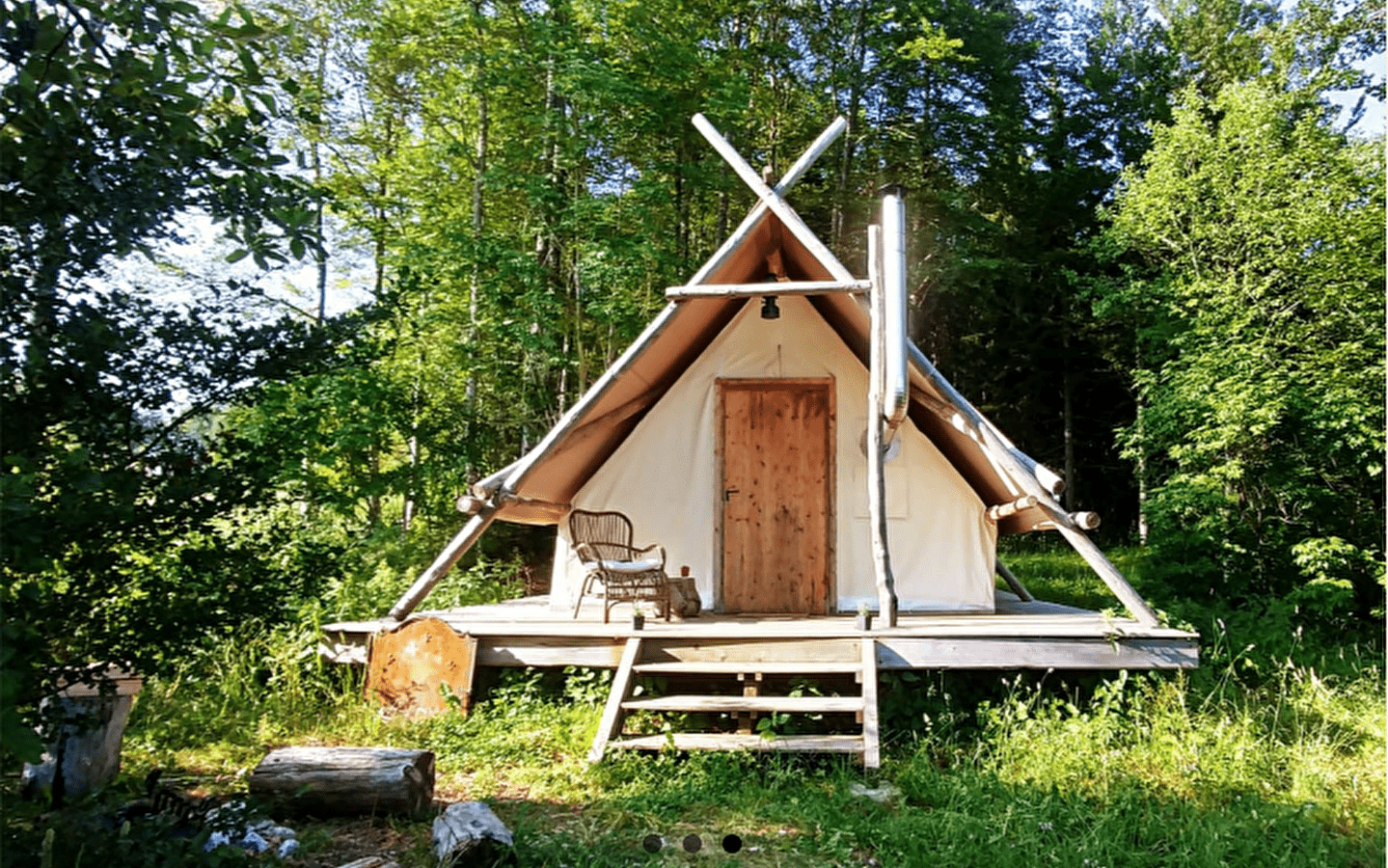 Les Loges du Coinchet - Tente Prospecteur