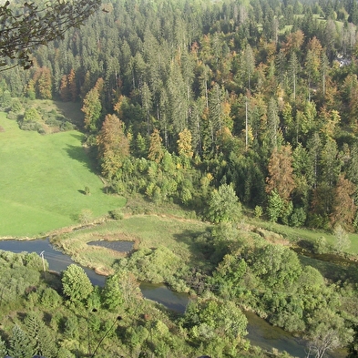 Der Aussichtspunkt Les Granges