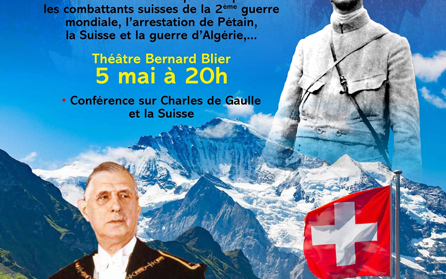 Begegnungen Charles de Gaulle und die Schweiz