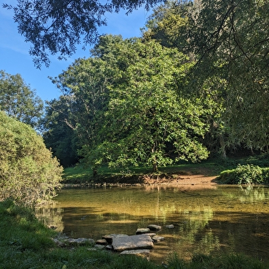 Der berg guillon wanderweg