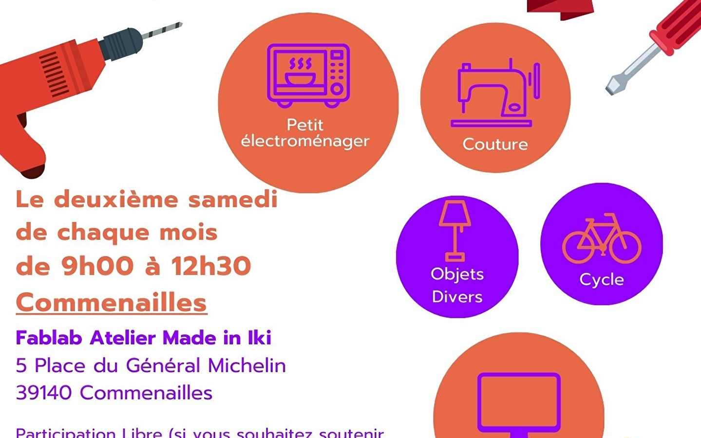 Café Réparation Iki, reparieren wir gemeinsam?