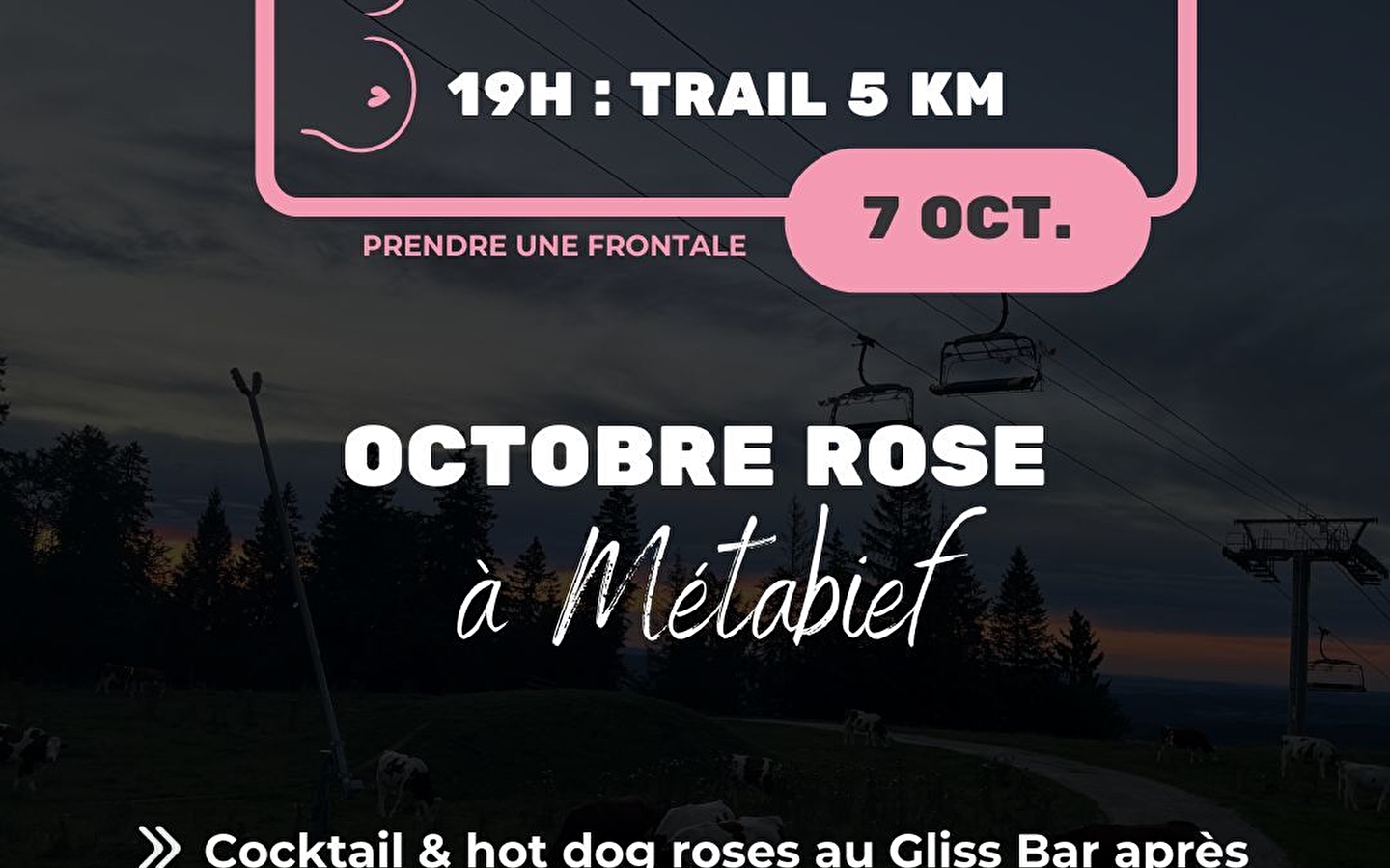 Rosa Oktober - Wandern / Trail