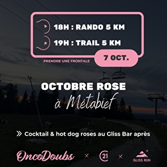 Rosa Oktober - Wandern / Trail - METABIEF