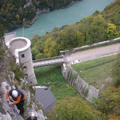 Via Ferrata avec Lézard des Bois