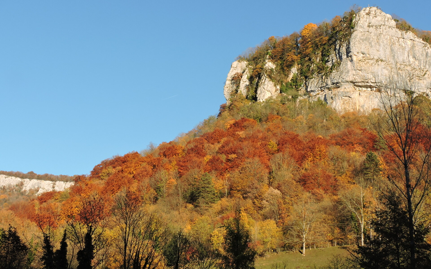 Familienspaziergang in La Reculée