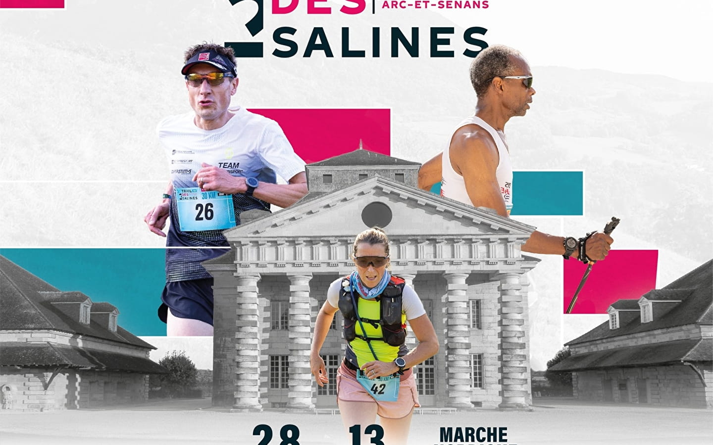 Start des Trail des 2 Salines