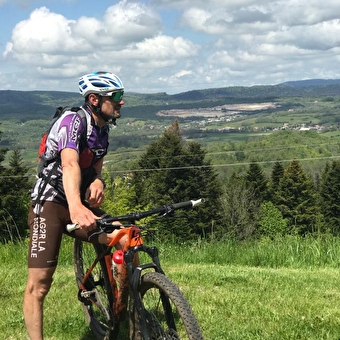 VTT avec Jean Michel Flochon - PLATEAU D'HAUTEVILLE