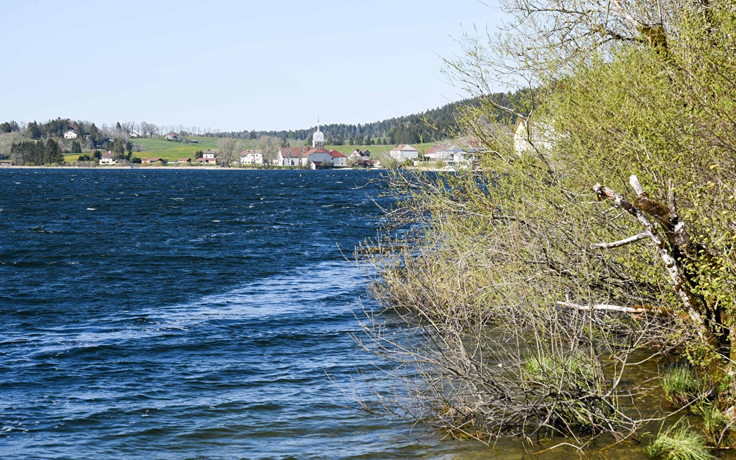 Wanderung - Vom Lac de l'Abbaye zur Ermitage des Frasses